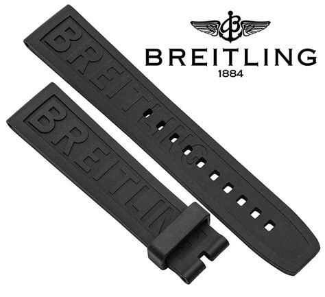 breitling rubber watch straps|aftermarket Breitling straps.